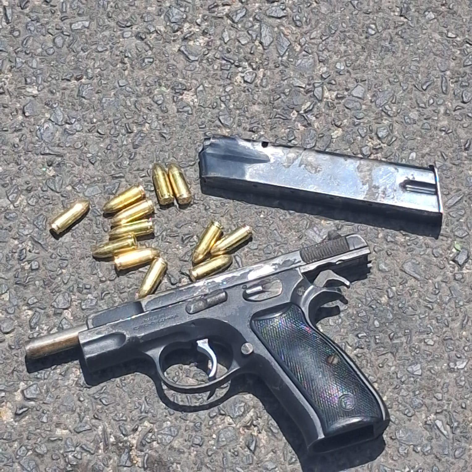 Suspect arrested for the illegal possession of a firearm and ammunition ...